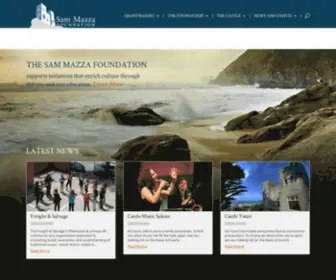 Sammazzafoundation.org(The Sam Mazza Foundation) Screenshot