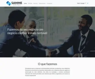 Samme.co.ao(Samme) Screenshot