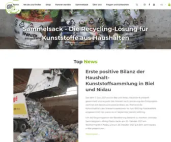 Sammelsack.ch(Bring Plastic Back) Screenshot