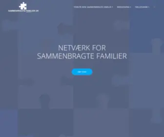 Sammenbragte-Familier.dk(Sammenbragte Familier) Screenshot