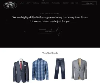 Sammichaels.com(Sam Michaels Menswear) Screenshot