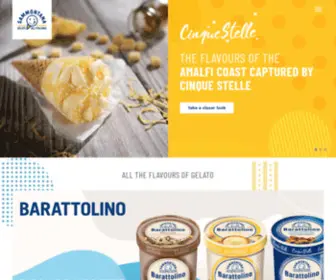 Sammontana.com(70 years of gelatos and frozen desserts. A story of passion and innovation) Screenshot