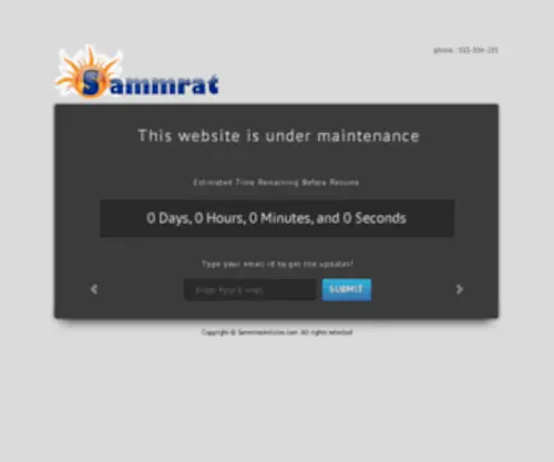Sammratarticles.com(Sammrat Articles Directory) Screenshot