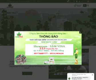 Samngoclinhvietnam.com.vn(SÂM) Screenshot