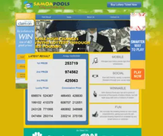 Samoapools.com Screenshot