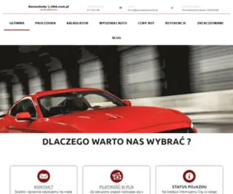Samochodyzusa.com.pl(Samochodyzusa) Screenshot