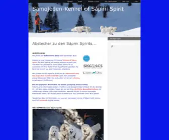 Samojeden-Kennel.ch(Samojeden-Kennel of Sápmi Spirit) Screenshot