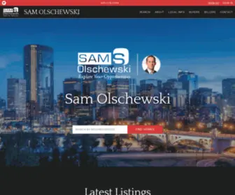 Samolschewski.com(Calgary Real Estate from Sam Olschewski) Screenshot