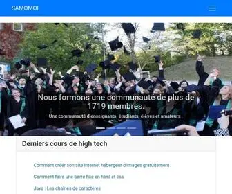 Samomoi.com(Cours) Screenshot