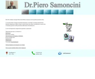 Samoncini.it(Studio Dentistico Dott) Screenshot