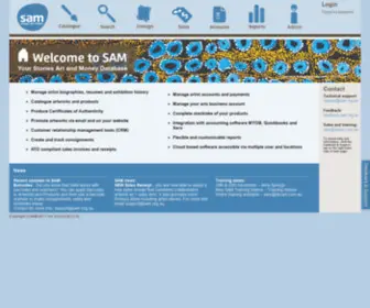 Sam.org.au(Sam) Screenshot