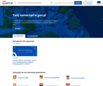 Samorzad.gov.pl(Samorząd) Screenshot