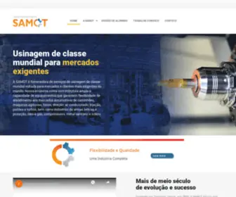 Samot.com.br(Indústria Mecânica) Screenshot