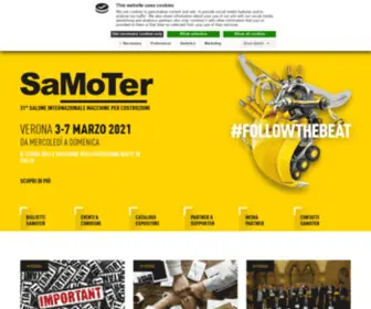 Samoter.com(SaMoTer, Verona Marzo 2023) Screenshot