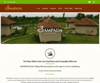 Sampadavillage.com(Village Retreat) Screenshot