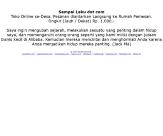 Sampailaku.com(Sampai Laku dot com) Screenshot