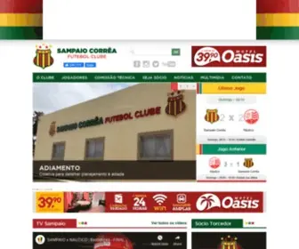 Sampaiocorreafc.com.br(Sampaio) Screenshot
