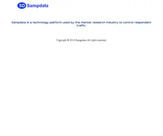 Sampdata.com(Sampdata) Screenshot