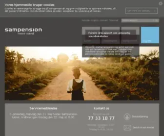 Sampension.dk(Kunde) Screenshot