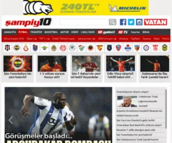 Sampiy10.com(Şampiy10) Screenshot
