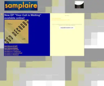 Samplaire.com(samplaire) Screenshot