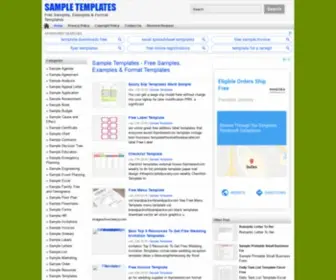 Sample-Templatess123.com(Sample templates) Screenshot