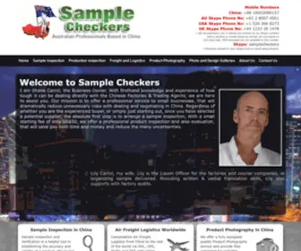 Samplecheckers.com.au(Sample Checkers) Screenshot