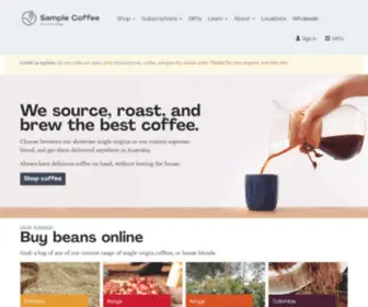 Samplecoffee.com.au(Coffee subscription delivery Australia) Screenshot