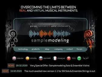 Samplemodeling.com(Sample Modeling) Screenshot