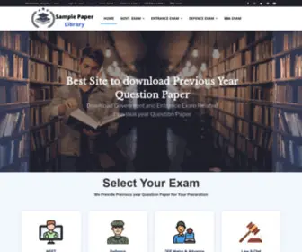 Samplepaperlibrary.in(Best Site To Download Previous Year Question Paper) Screenshot