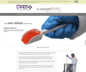 Samplersdirect.com(Samplers Direct) Screenshot