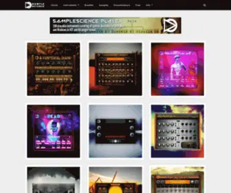 Samplescience.ca(SampleScience creates plugins and sample libraries for music producers) Screenshot