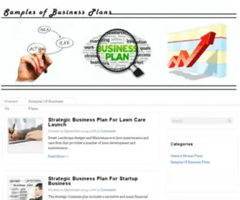 Samplesofbusinessplans.net(Owning a business) Screenshot