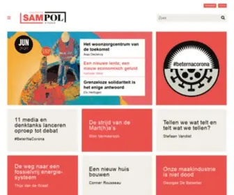 Sampol.be(Jouw politiek maandblad) Screenshot