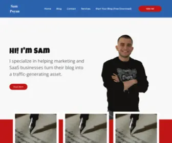 Sampoyan.com(Sam Poyan) Screenshot