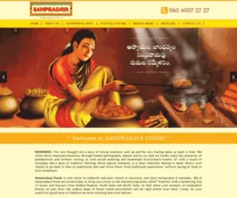 Sampradayafoods.in(Sampradayafoods) Screenshot