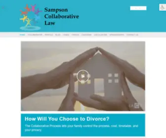 Sampsoncollaborativelaw.com(Sampson Collaborative Law) Screenshot