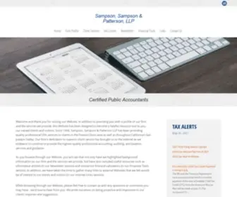 SampsoncPa.com(Sampson, Sampson & Patterson, LLP) Screenshot