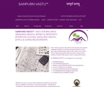 Sampurnvastu.com(Sampurn Vastu) Screenshot