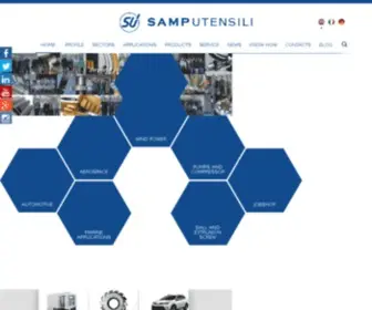 Samputensili.com(Home) Screenshot