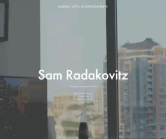 Samradapps.com(Rad Sheets) Screenshot
