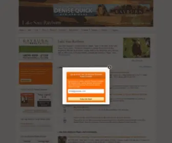 Samrayburn.com(Lake Sam Rayburn Online Guide) Screenshot