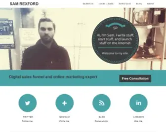 Samrexford.com(Sam Rexford) Screenshot