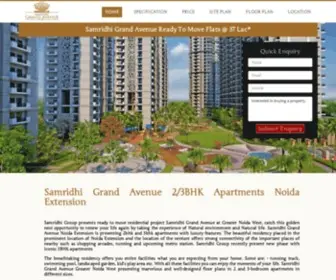 Samridhigrandavenue.net.in(Samridhi Grand Avenue) Screenshot