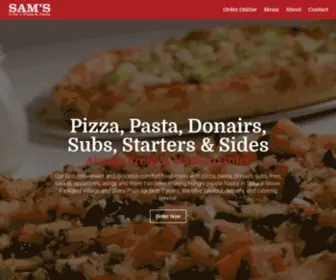 Sams2For1Pizza.com(Sam's 2 for 1 Pizza & Pasta) Screenshot