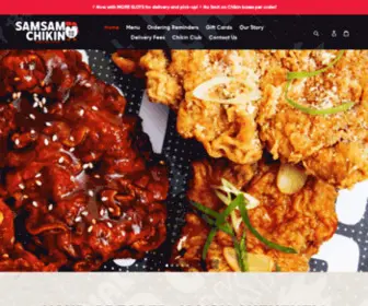 Samsamchikin.com(Samsam Chikin) Screenshot