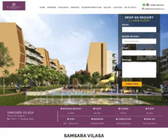 Samsaravilasa.co.in(Adani Realty And Brahma Group) Screenshot