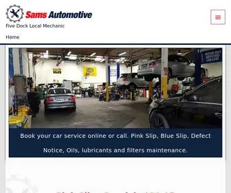 Samsautomotive.com.au(Sams Automotive) Screenshot