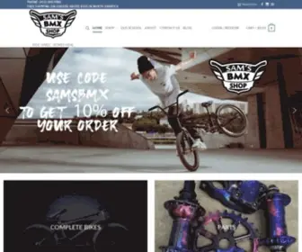 Samsbmx.com(Sam's BMX) Screenshot