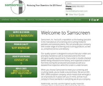 Samscreen.com(Samscreen Eliminates Downtime) Screenshot